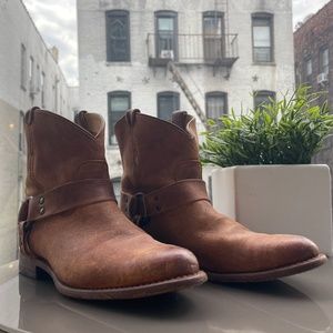 FRYE Wyatt Harness Short Boots